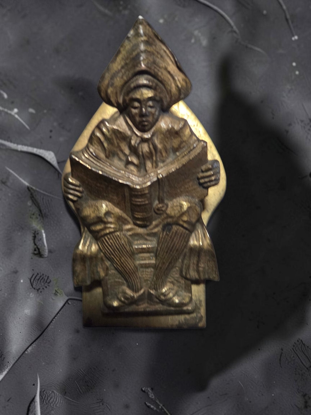 Judd The Scholar Antique Brass Clip
